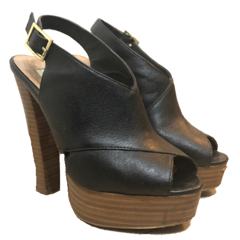 Steve Madden Slingback Peep Toe Sandals Size 5.5